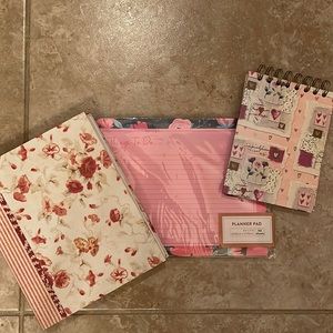 Two Journals & Planning Pad